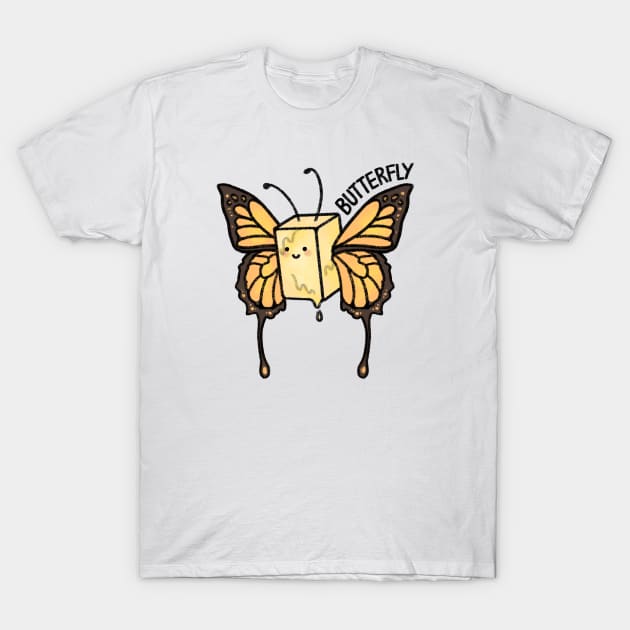 Butterfly T-Shirt by drawforpun